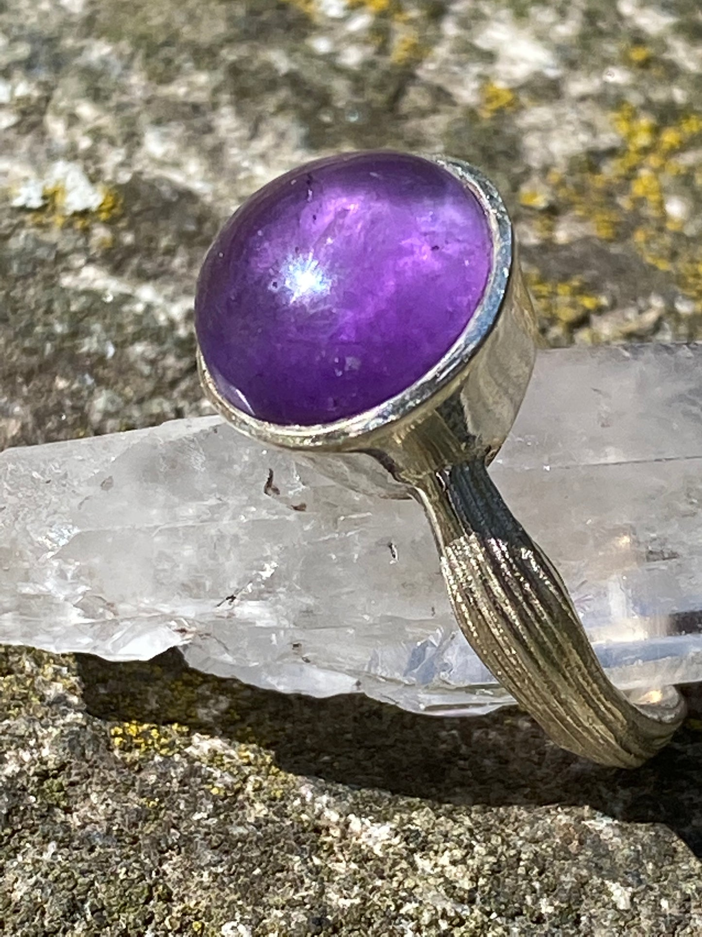 Ring Ametist