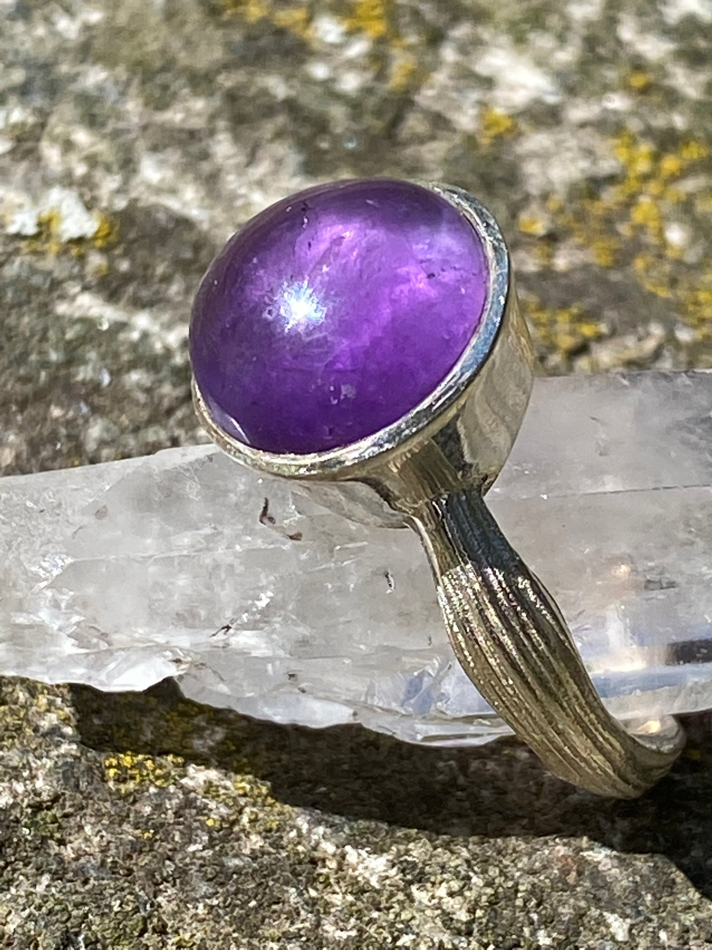 Ring Ametist