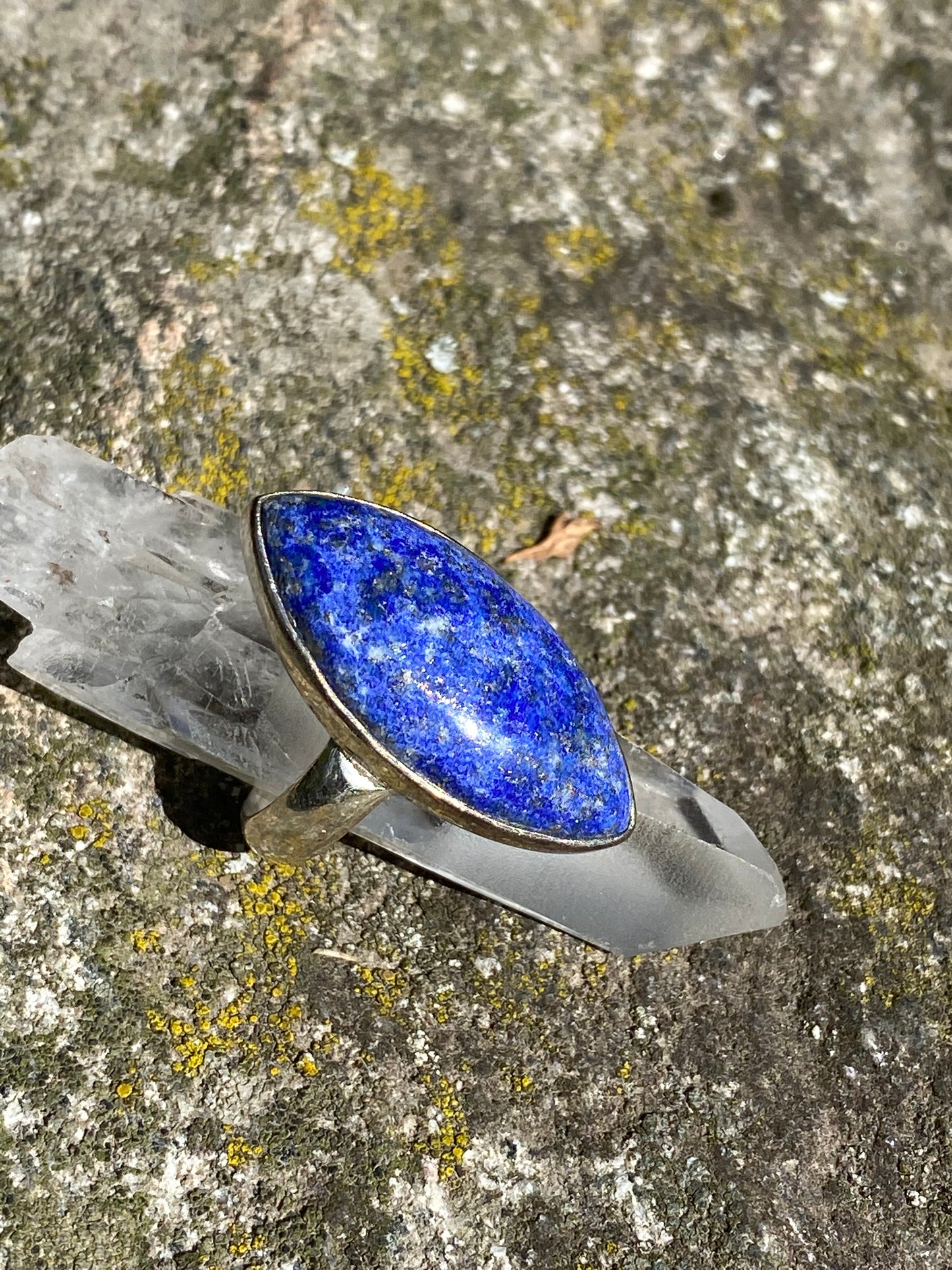 Ring Lapis Lazuli Elips