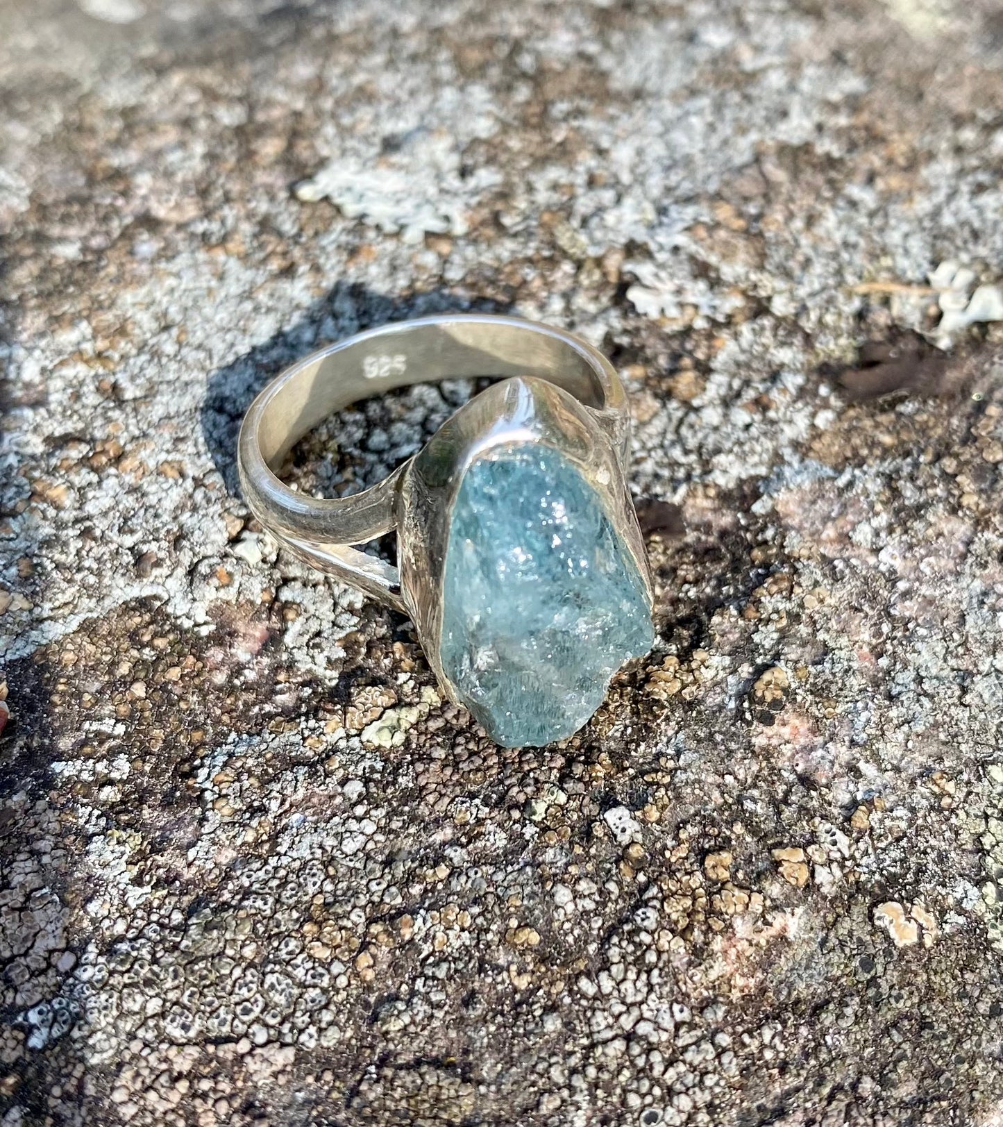 Ring Herkimer diamant