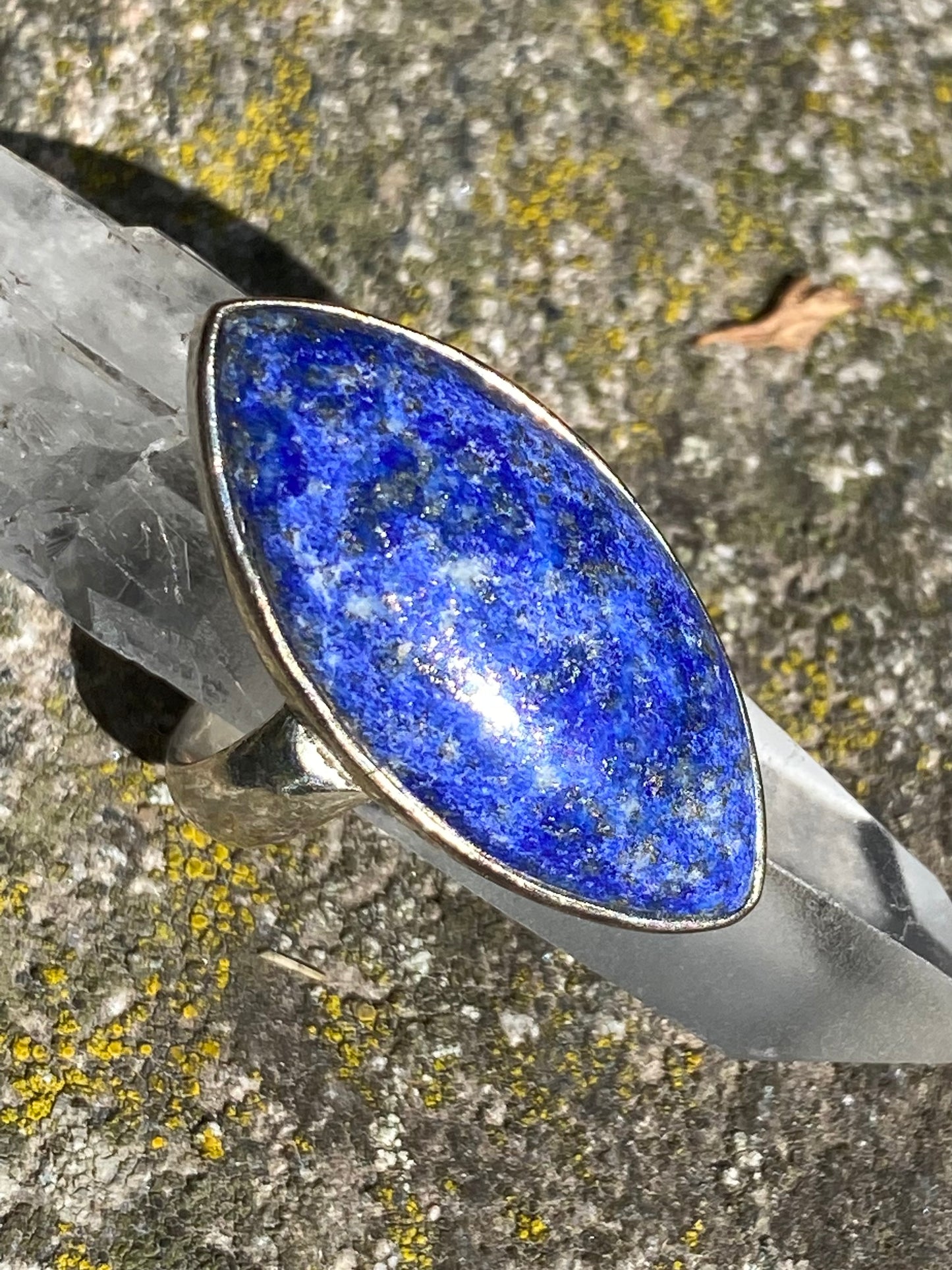 Ring Lapis Lazuli Elips