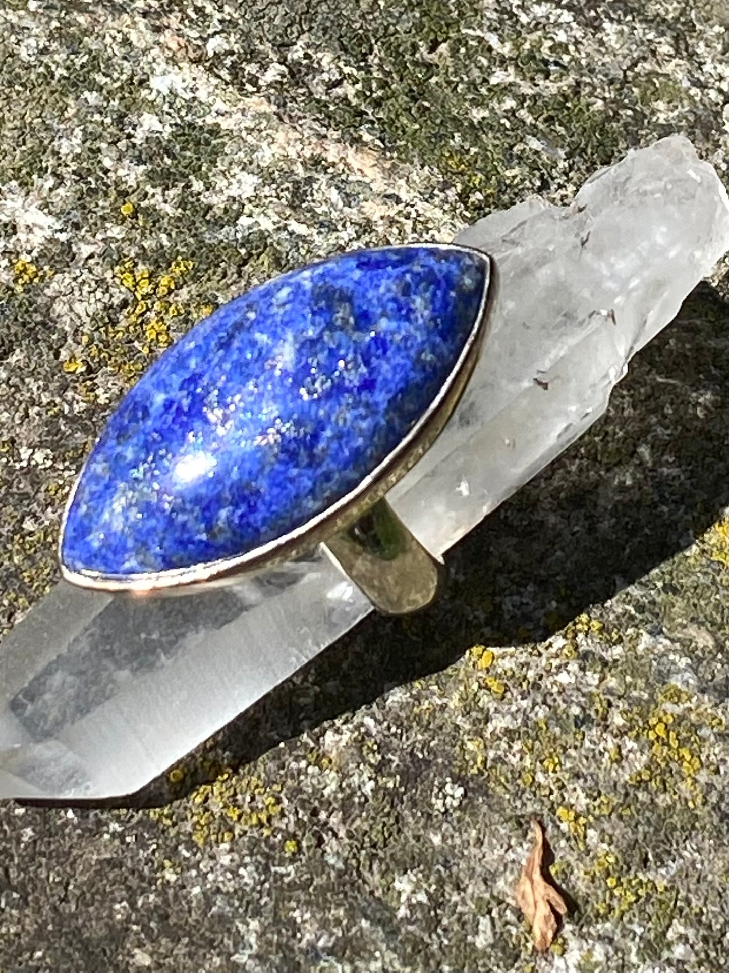 Ring Lapis Lazuli Elips