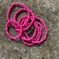 Howlit Infärgat Cerise Armband