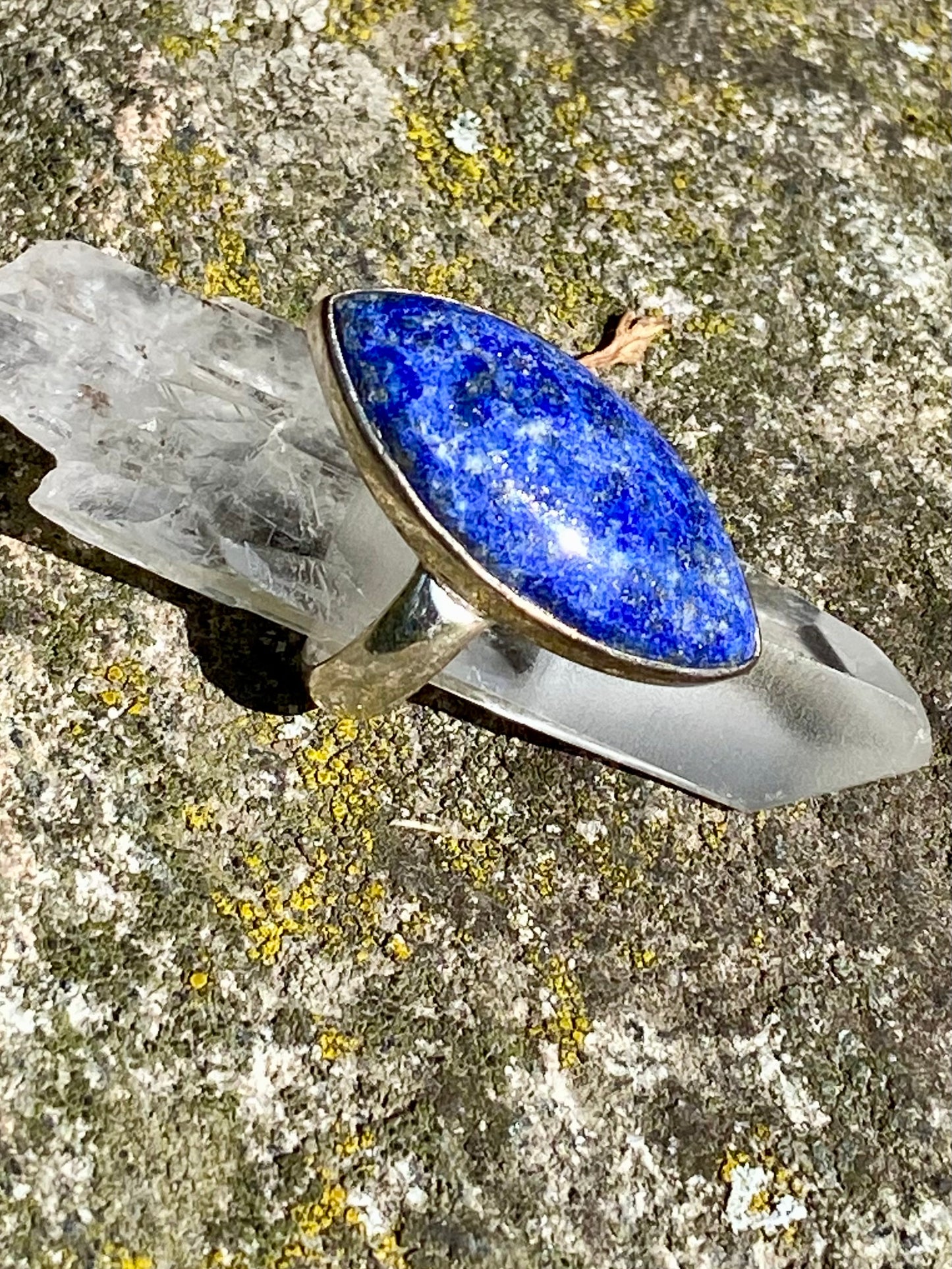 Ring Lapis Lazuli Elips