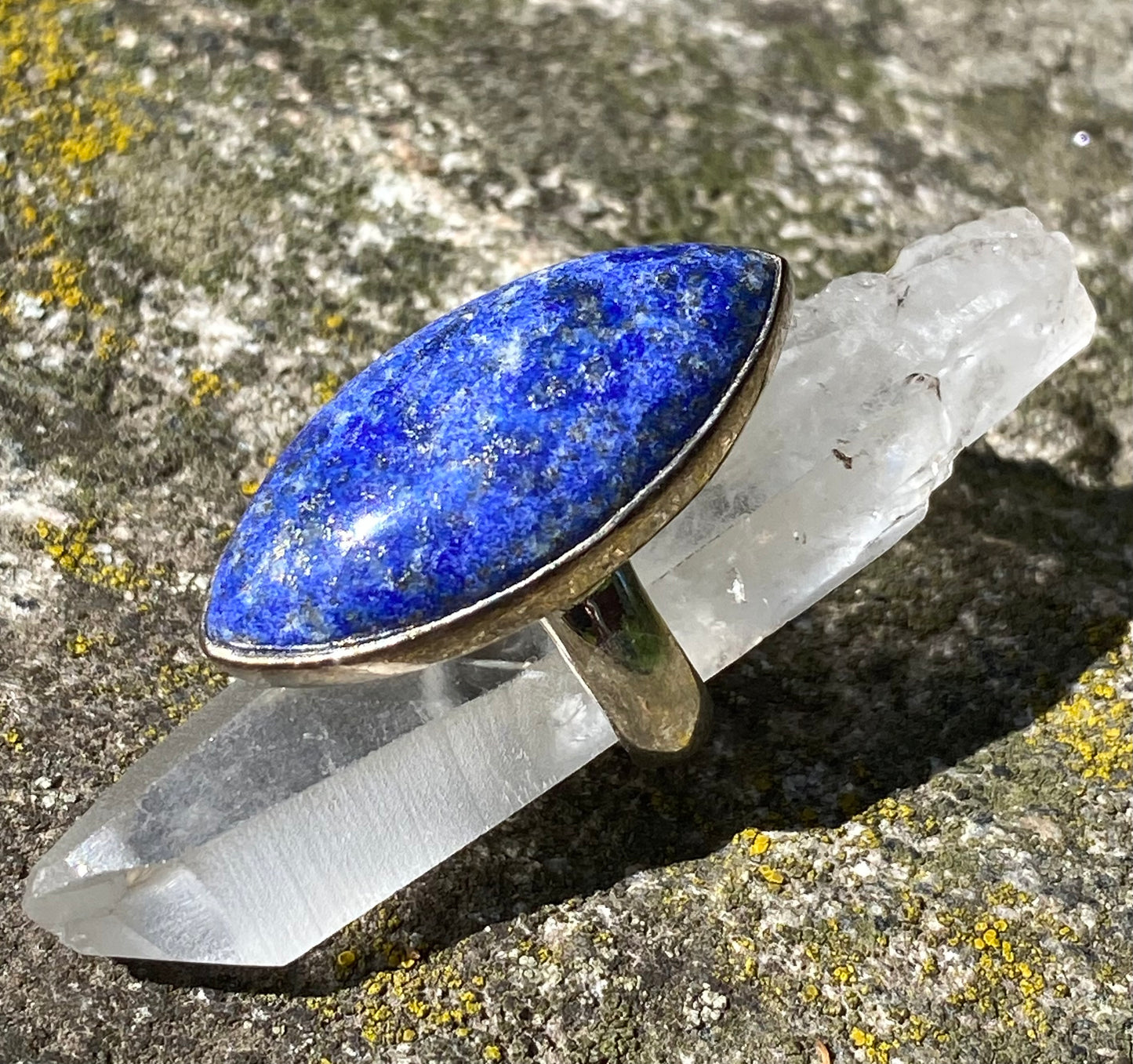 Ring Lapis Lazuli Elips