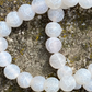 Frostad Vit Agat Armband